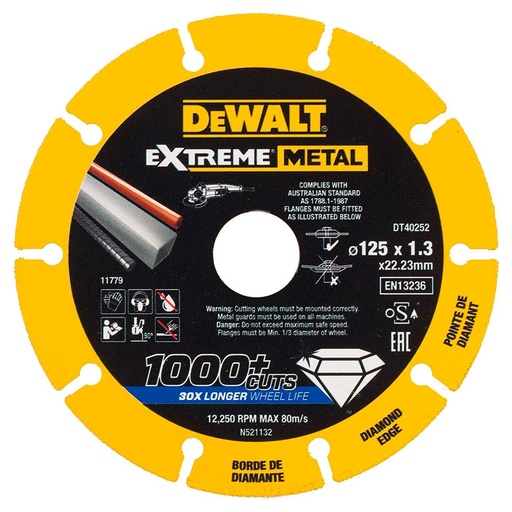 [STAN-P526] Disco Corte Metal Extreme