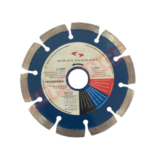 [DIS-38] Disco Láser Banda Azul 125 mm