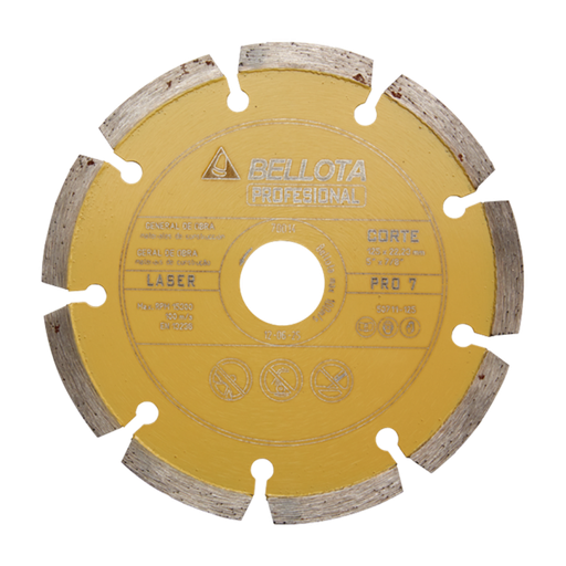 [BELLO-012] Disco Segmentado General Obra Ref: 50711-230