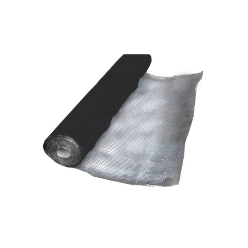 [TEXSA-22] Rollo de Tela Asfáltica Aluminio 3 Kg/m2