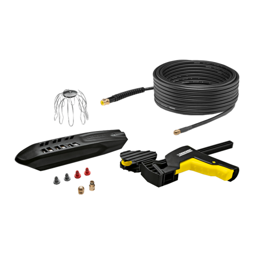 [KARCHER-31] Kit Limpieza de tuberías y Canalones 20 mt  Ref: 2.642-240.0