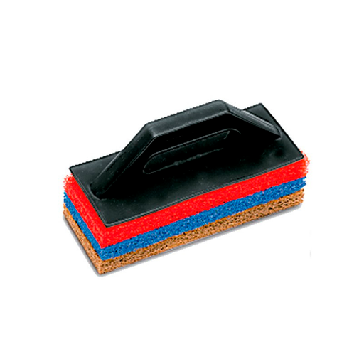 [RUB-521] Talocha + 3 estropajos Mixtos 250x105mm Ref. 20900
