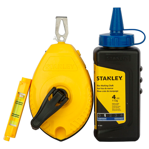 [STAN-048] Kit de cordel con polvo y nivel Ref. 0-47-443