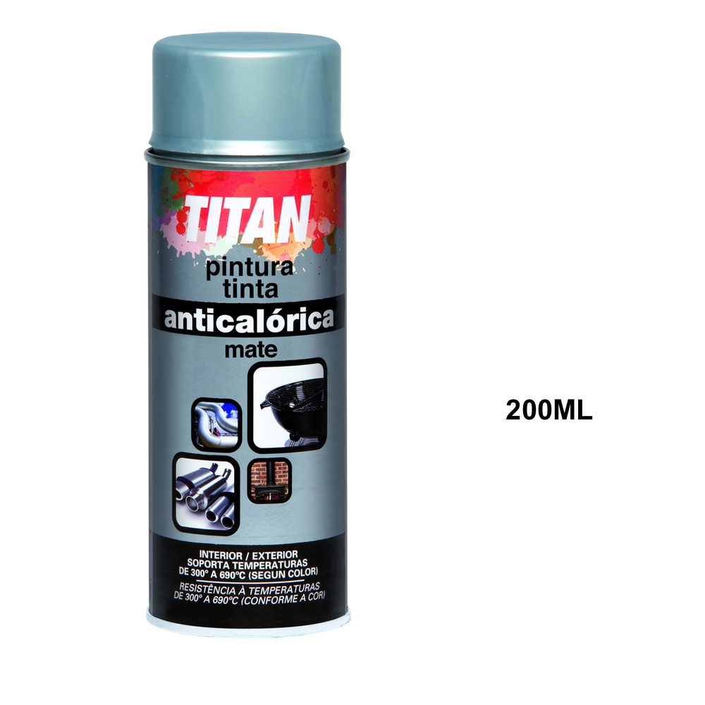 Titan Spray Pintura Anticalórica S09 200ml