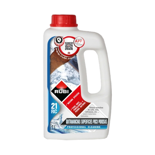 [RUB-050] Quitamanchas Superficie Poco Porosa RC-21 1 Litro  Ref: 23947