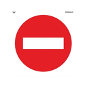 Señal Bolsa textil Prohibido El Paso  Ref: V11160