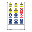 Señal PVC Múltiple Vertical Ref: RD23000