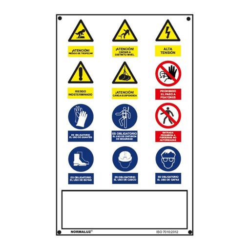 [NOR-24] Señal PVC Múltiple Vertical Ref: RD23000