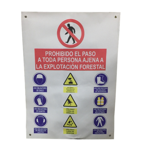 [COFAN-157] Señal Seguridad Explotación Forestal