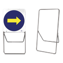 Soporte Señal Metálico 120x59 cm Ref: REF: 4069