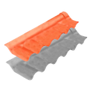 Caballete de Fibrocemento inferior