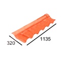 Caballete de fibrocemento superior 