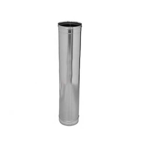 [INOX-P01] Tubo Inoxidable Simple pared 1000 mm (TI1000)