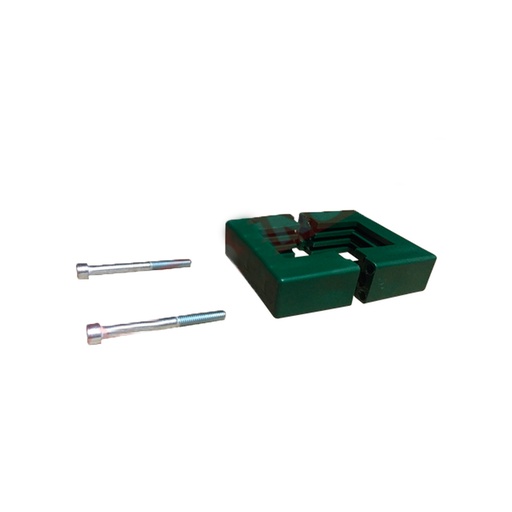 [CIERRE-09] Abrazadera Biblock Verde 60x40
