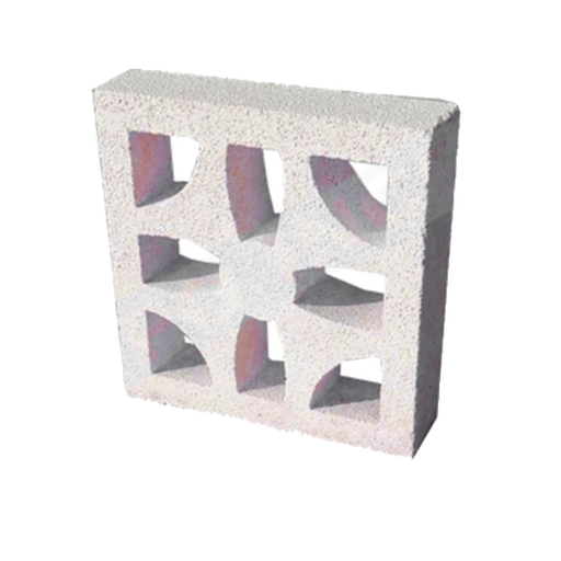 [CELB-MALTA] Celosía Malta Blanca 6x25x25