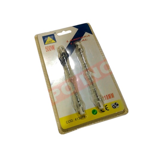 [HEPO-109] Lámpara Halógena lineal 