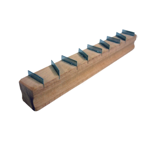 [MD-158] Carril Nº 22 Dentado 275x35x38 mm Ref.SZ-01322