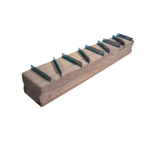 [MD-129] Carril Nº 25 Liso 275x45x38 mm Ref.SZ-01325