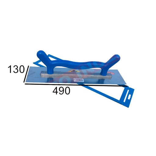[MD-059] Llana Inox 2 manos Rebajada 490x130 mm Ref.SZ-00570