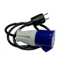 Convertidor Schuko a Base Cetac 16A 1 Metro