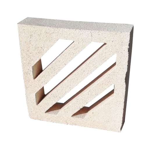 [VERNI-49] Celosía Aries Blanca 6x25x25