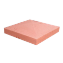 Cubrepilares 40x40cm punta diamante rojo  Ref: CP-40RO