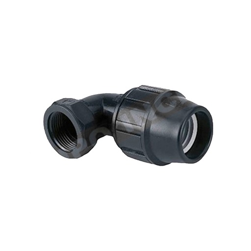 [CFP-P2534] Codo 90º Polietileno Rosca Hembra