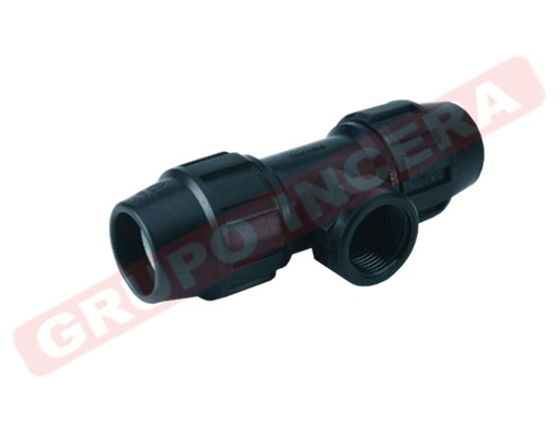 [TTP-P2012] Te Rosca Hembra Polietileno 32-3/4