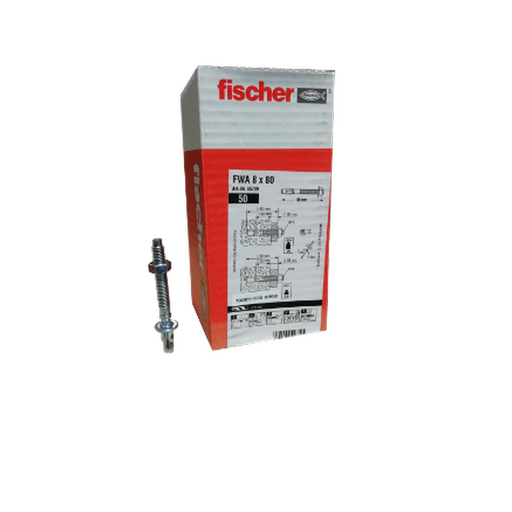 [FISCHER-P358] Caja de Anclaje Perno Standard FWA ( 50 uds)  Ref: 45793