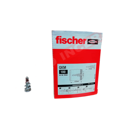 [FISCHER-469] Caja de Taco Autoperforado GKM (100 uds)  Ref: 24556