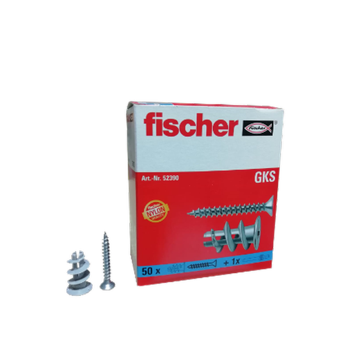[FISCHER-474] Caja de Taco Autoperforado GK S (50 uds)  Ref: 52390