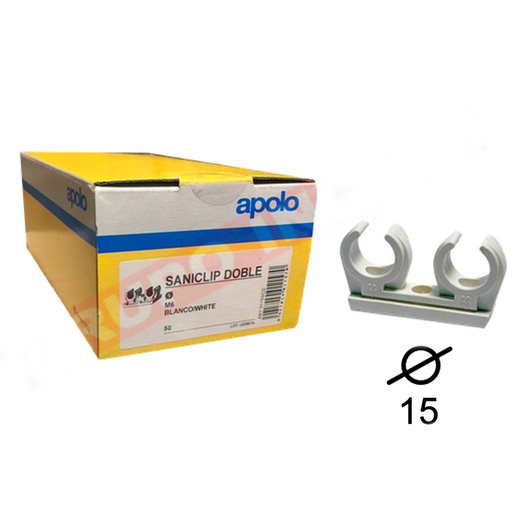 [CELO-P60] Caja Saniclip Doble DIN  Ref: 9128SCD