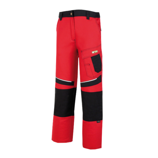 [588PCRN] Pantalón  Canvas Rojo/ Negro 