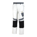 Pantalón canvas blanco/gris  Ref: 588-PBG 50/52