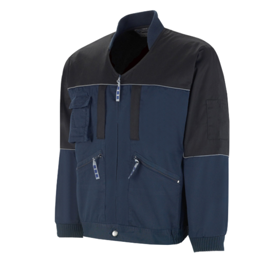 [588CT] Chaqueta Tergal Azul Marino/ Negro Ref. 588CT