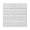 Pz Baldosa 16 Tacos Blanca 20x20 Ref.216