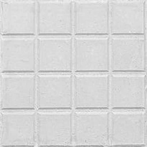 [TER-115] Pz Baldosa 16 tacos Blanca 33x33x3 Ref.317