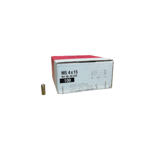 [FISCHER-P471] Caja de Taco Latón MS ( 100 uds) 