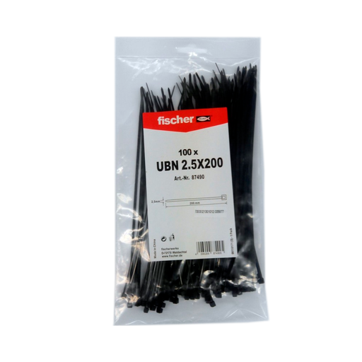[FISCHER-P282] Bolsa de Bridas Negras (100 ud)