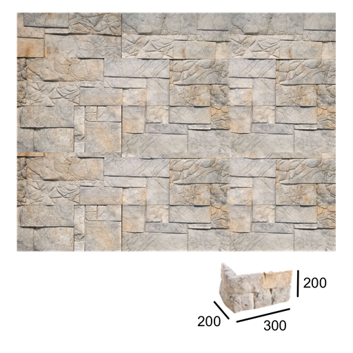 [VERNI-119] Esquina Montblanc Invierno 20x20x30