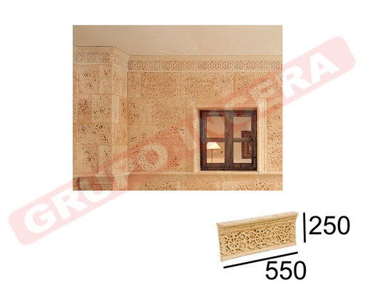 [VERNI-91] Moldura Mayor 6x25x55