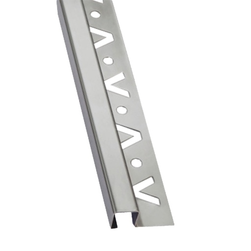 [JUN-P110] Junquillo Cuadrado Aluminio 10x12 mm 2,5 mt 