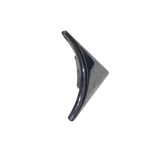 [JUN-35] Botón Terminal Escocia Aluminio Plata Brillo Ref. 01846