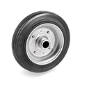 Rueda de Goma Negra Estandar Serie 53