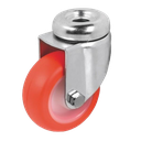 Rueda de Poliuretano Termoplástico Naranja Serie 36