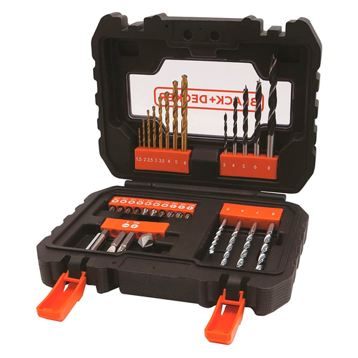 [STAN-452] Juego de 31 Piezas para Atornillar y Taladrar con Brocas Titanio Ref. A7233-XJ