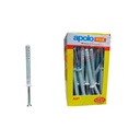 Caja de Taco Golpe Cabeza Avellanada  8x60 mm