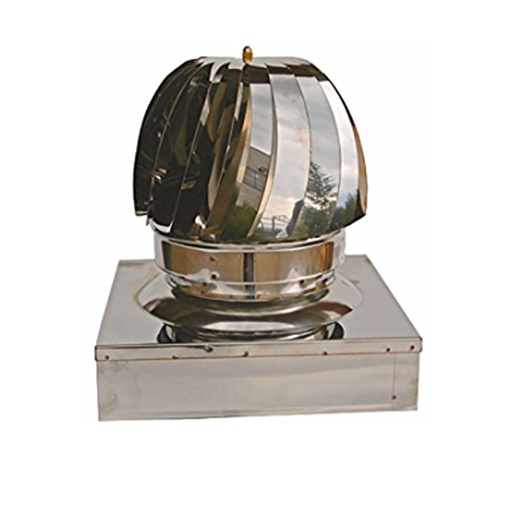 [SUM-79] Aspirador inox 37x37 base cuadrada 