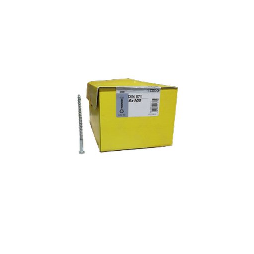 [CELO-P297] Caja de Tirafondo Hexagonal Cincado DIN