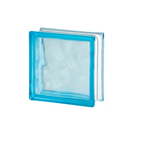 [BLOQ-P03] Pavés Ondulado Transparente 190x190x80 mm